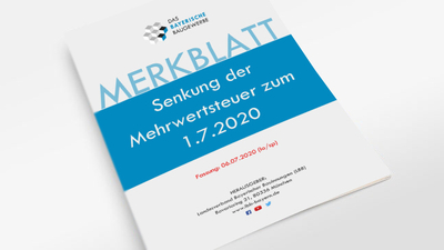 Mehrwertsteuersenkung 2020